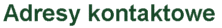 adresy kontaktowe